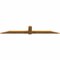 Ekena Millwork Eugene Rough Sawn Timber Gable Bracket, Western Red Cedar, 108"W x 18"H x 2"D x 6"F, 4/12 Pitch GBW108X18X0206EUG00RWR - alternate 2